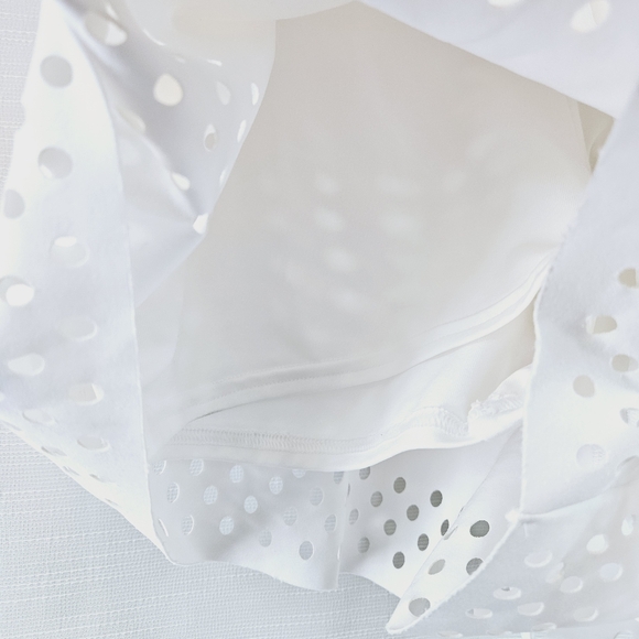 Adidas Stella Mccartney Laser Cut 2 in 1 Double Short size Large - Picture 8 of 9